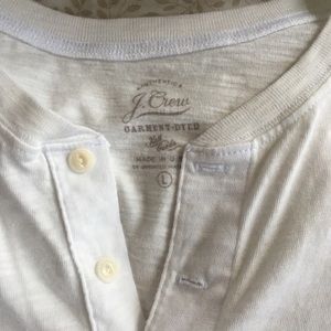 J. Crew men's short sleeved Henley T NEVER WORN